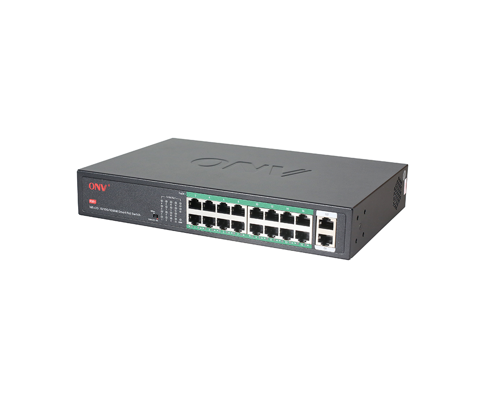 Switch AI PoE 16 cổng 10/100M ONV-H1016PLS