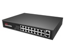 Switch POE ONV 16 Port 100Mb + 2 Uplink 1Gb