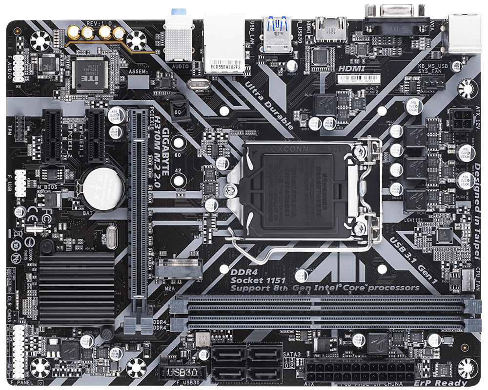 Mainboard Gigabyte H310M M.2 2.0