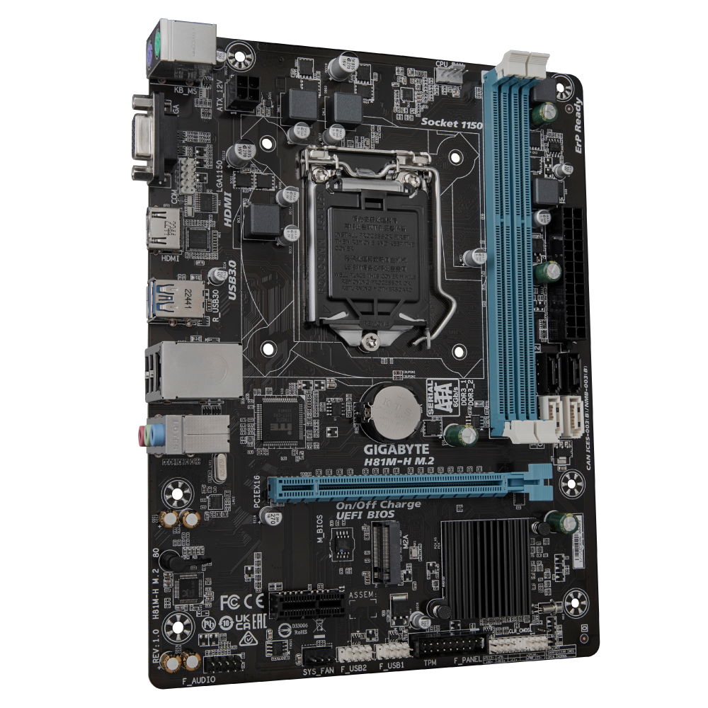 Mainboard GIGABYTE GA-H81M-H M.2