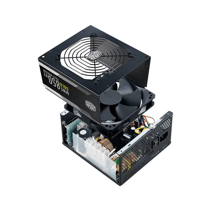 Nguồn máy tính Cooler Master MWE GOLD 850 - V2  850W (80 Plus Gold/Màu Đen/Full Modular)