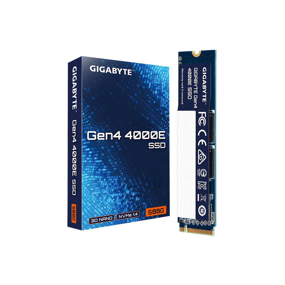 Ổ cứng SSD GIGABYTE 4000E 500GB M2 2280 NVMe Gen4x4 G440E500G