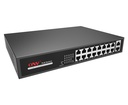 Switch POE ONV 16 Port 100Mb + 2 Uplink 1Gb