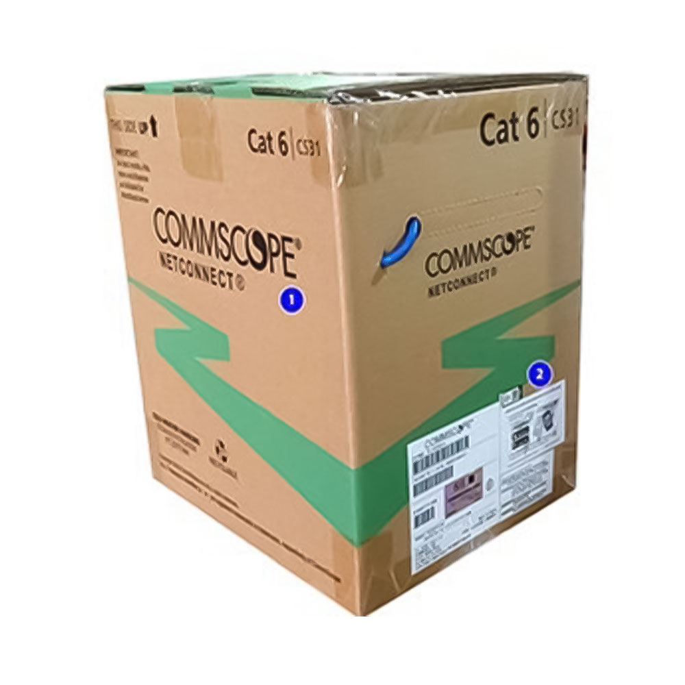 Cáp mạng COMMSCOPE Cat6 UTP, CM, 4-Pair