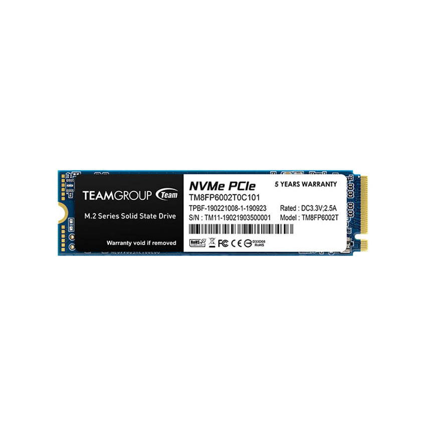 SSD TeamGroup 512GB MP33 M.2 PCIe Gen3x4