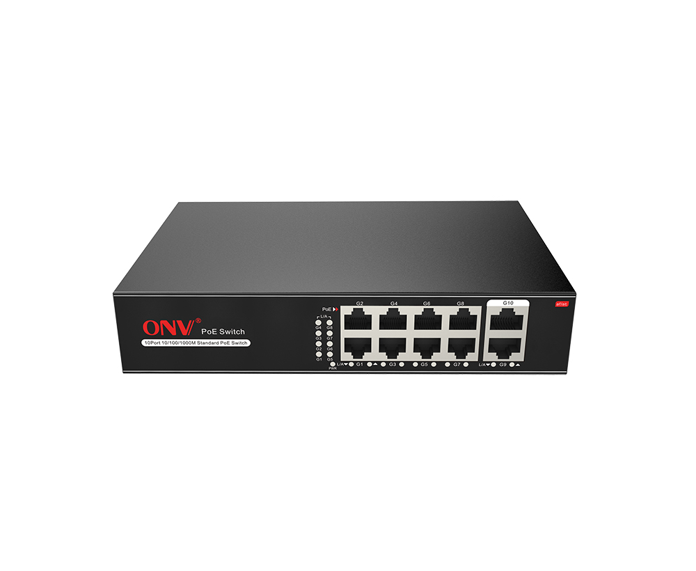 Switch PoE 10 cổng Full Figabit ONV-H3108PS