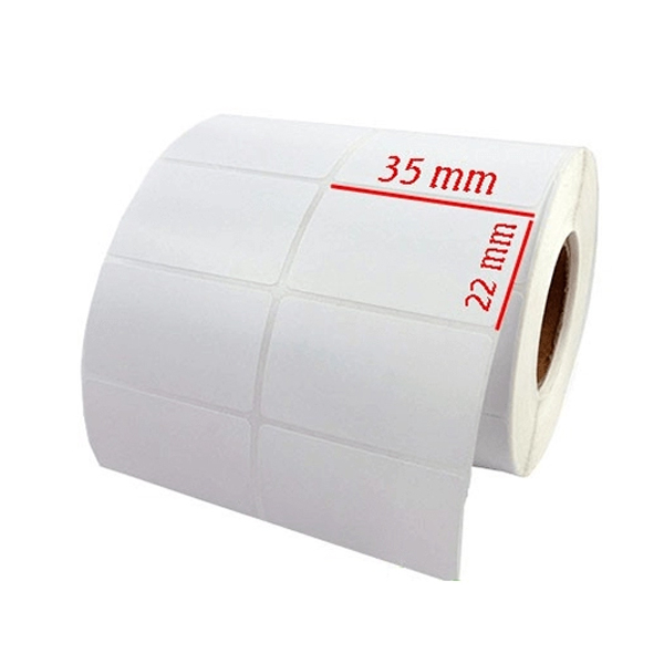 Tem in mã vạch decal nhiệt 2 tem 35x22mm