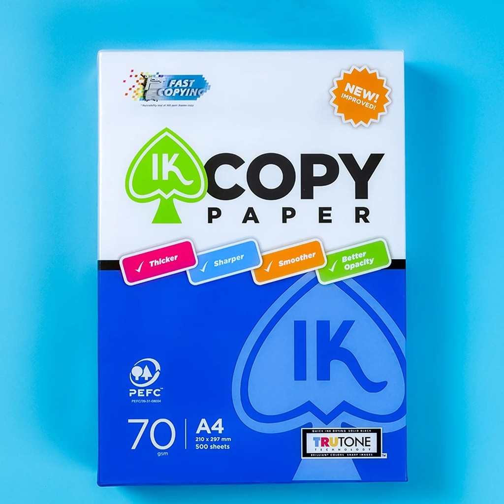 Ream giấy A4 70gsm IK Copy