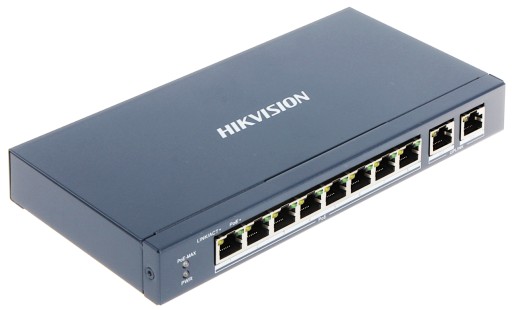 Switch PoE 8 Port Hikvision DS-3E0109P-E/M(B)