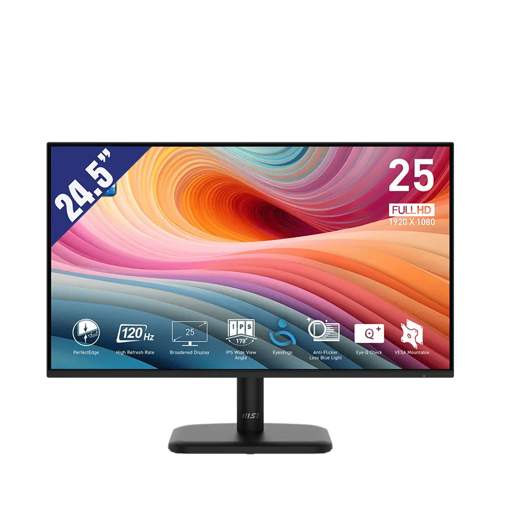 Màn hình LCD MSI PRO MP251L E2 (24.5"/FHD/ IPS/120Mz/1ms)