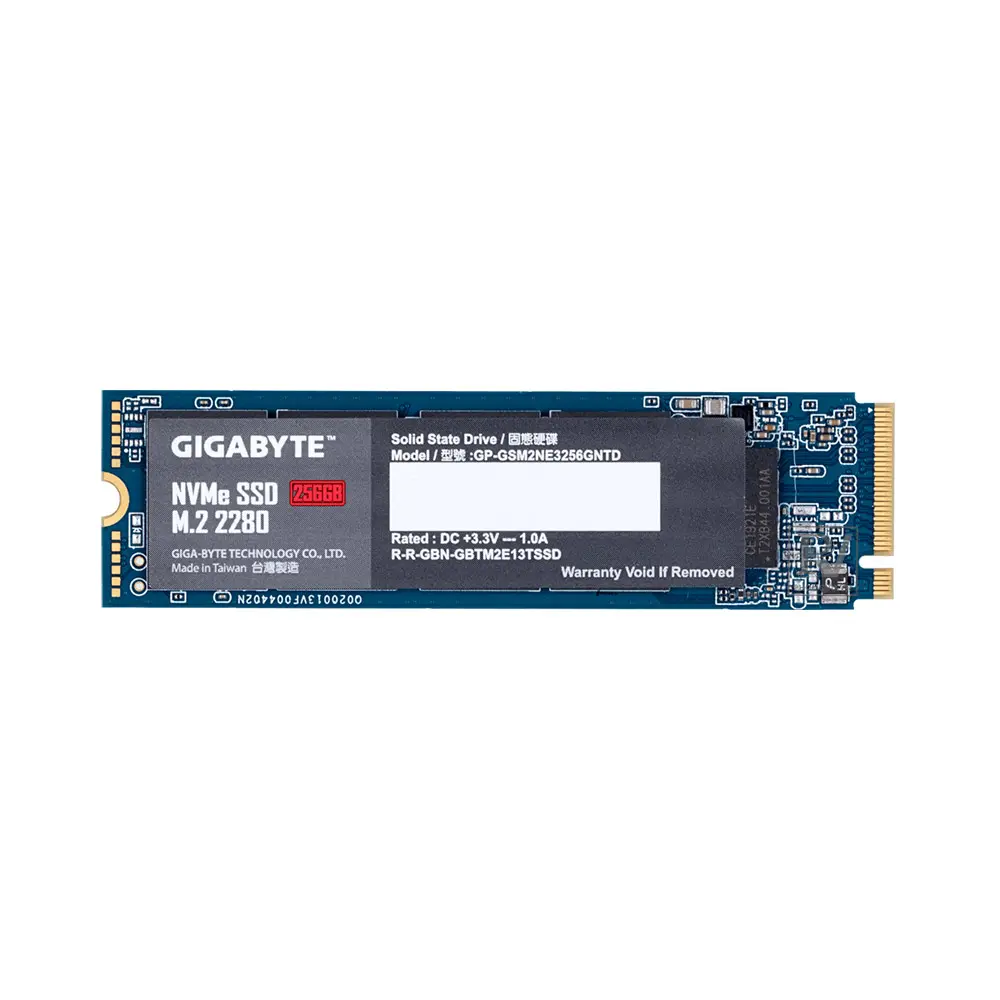 SSD Gigabyte 256GB M.2 2280 NVMe Gen3 x4 (GP-GSM2NE3256GNTD)