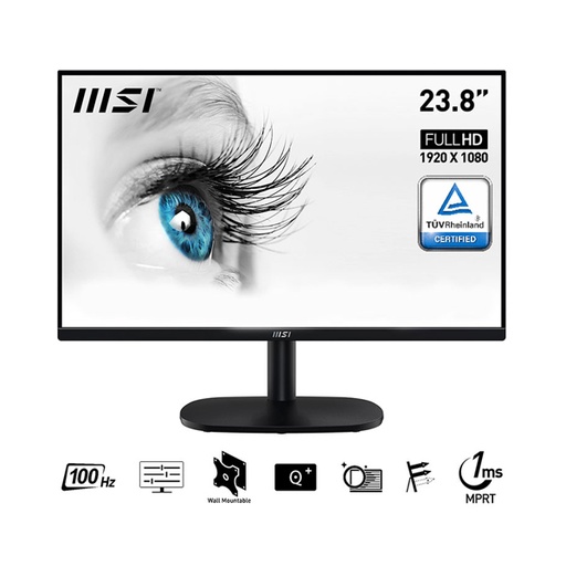 Màn Hình MSI PRO MP245V (1920x1080/ VA/ 100HZ/ 1ms (MPRT))