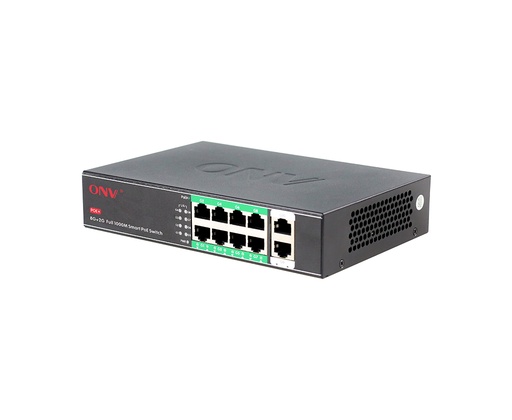 Switch PoE Gigabit ONV 8 Port + 2 Uplink ONV-H3108PS