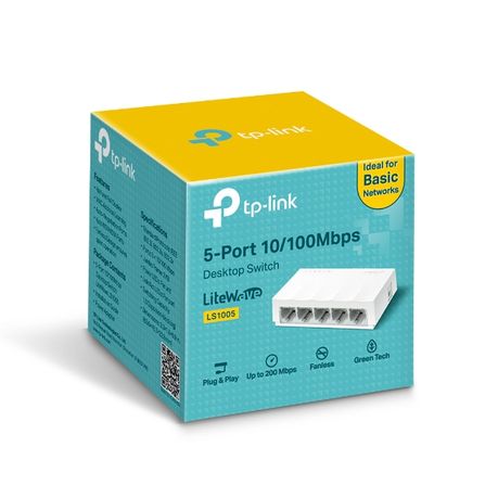 [HH000632] Switch TP-Link LS1005 5-Port 10/100Mbps