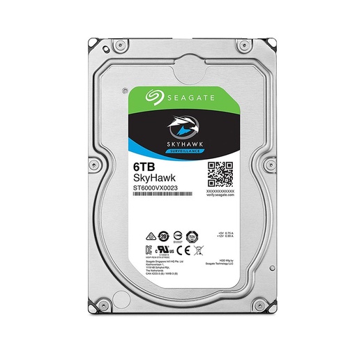 [HH000755] Ổ cứng Seagate Skyhawk 6TB ST6000VX001