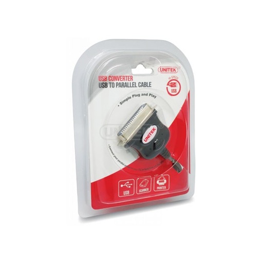 Cáp USB to Parallel Unitek Y-120