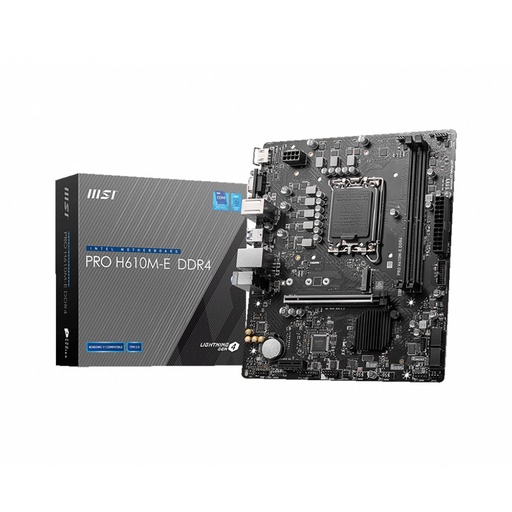 Mainboard MSI PRO H610M-E DDR4