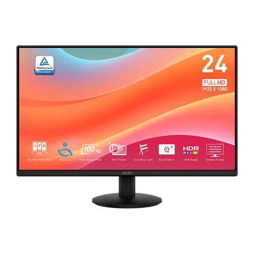 [HH000969] Màn hình LCD MSI PRO MP242L (23.8”/ FHD/ IPS /100Hz / 1ms)
