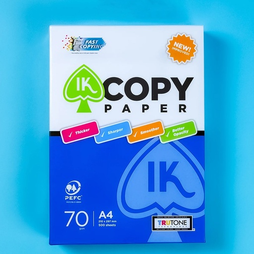 Ream giấy A4 70gsm IK Copy